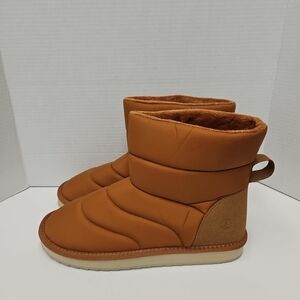 Lands' End Tan Winter Boots